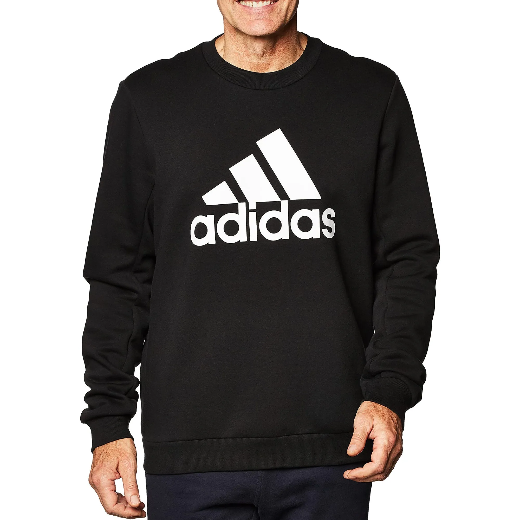 adidas Men's Badge Of Sport Fleece Sweatshirt - Gc7336 sold by Zulily