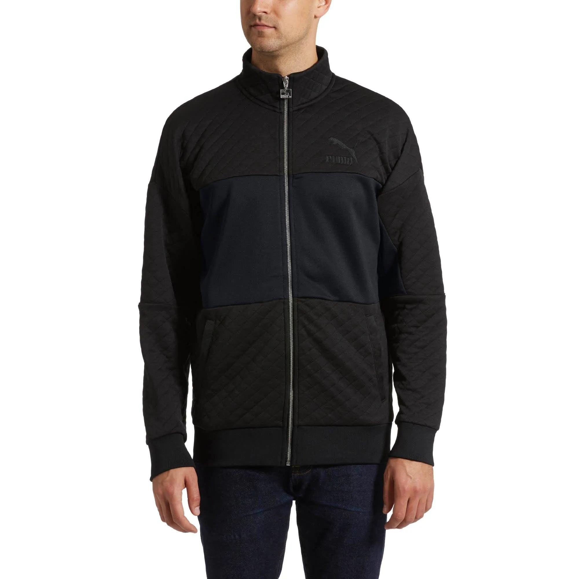 Puma Men's Retro Quilted Jacket - 576383-01 sold by Zulily product image thumbnail 3