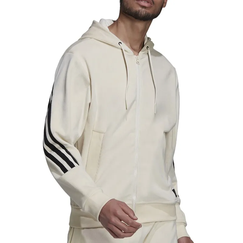 adidas Men's Future Icons Full-Zip Hoodie - H47895 made by Adidas