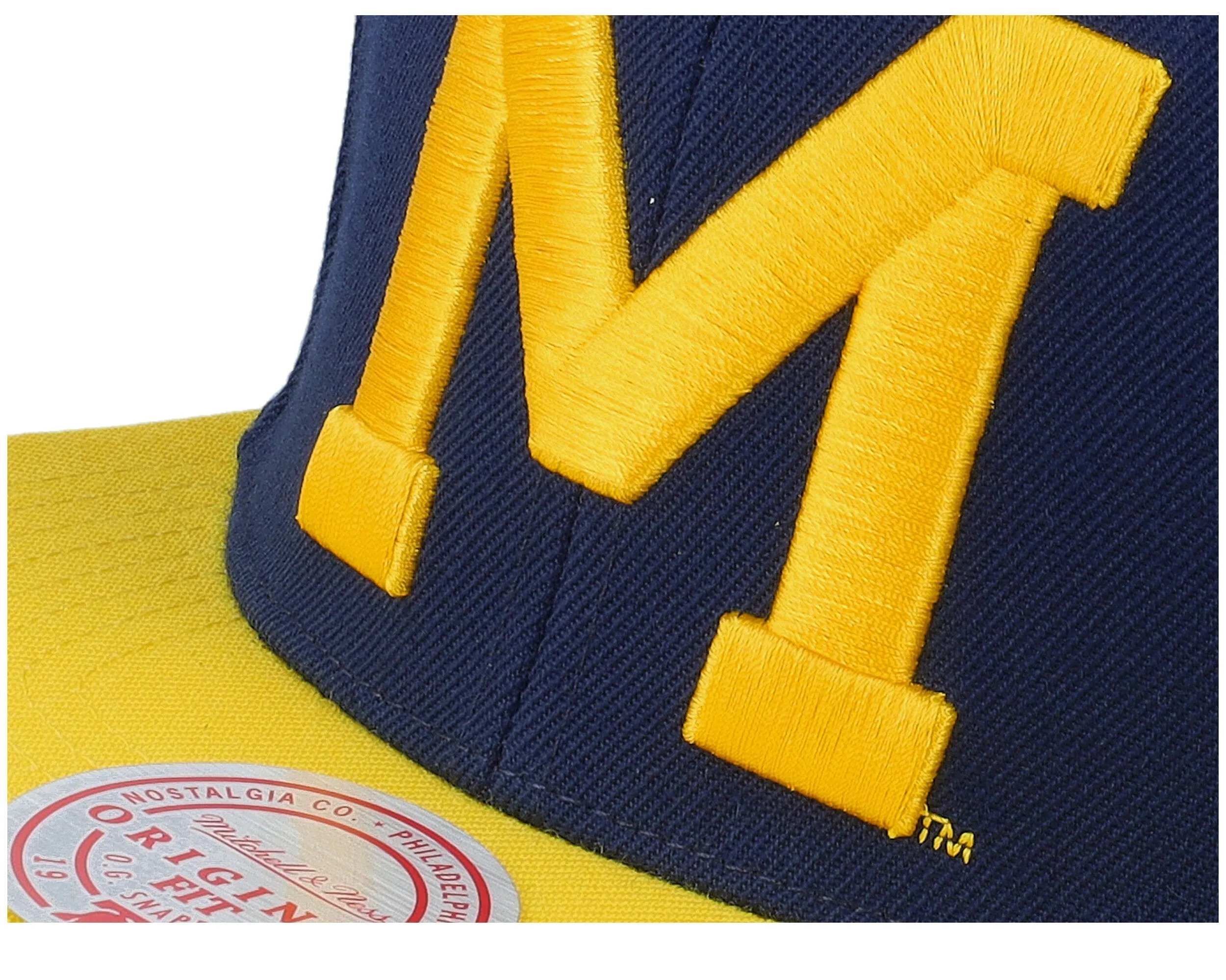 Mitchell & Ness Men's Ncaa Team 2 Tone 2.0 Snapback Michigan sold by Zulily product image thumbnail 5