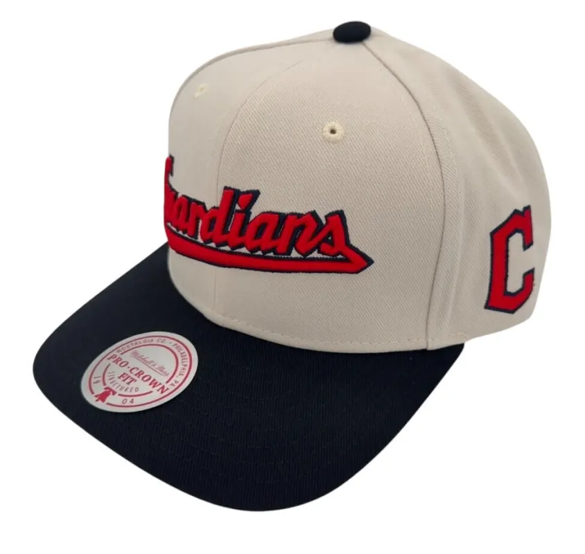 Mitchell & Ness Men's Mlb Off Word Pro Snapback Guardians - Hp11516-Cguofwh sold by Zulily