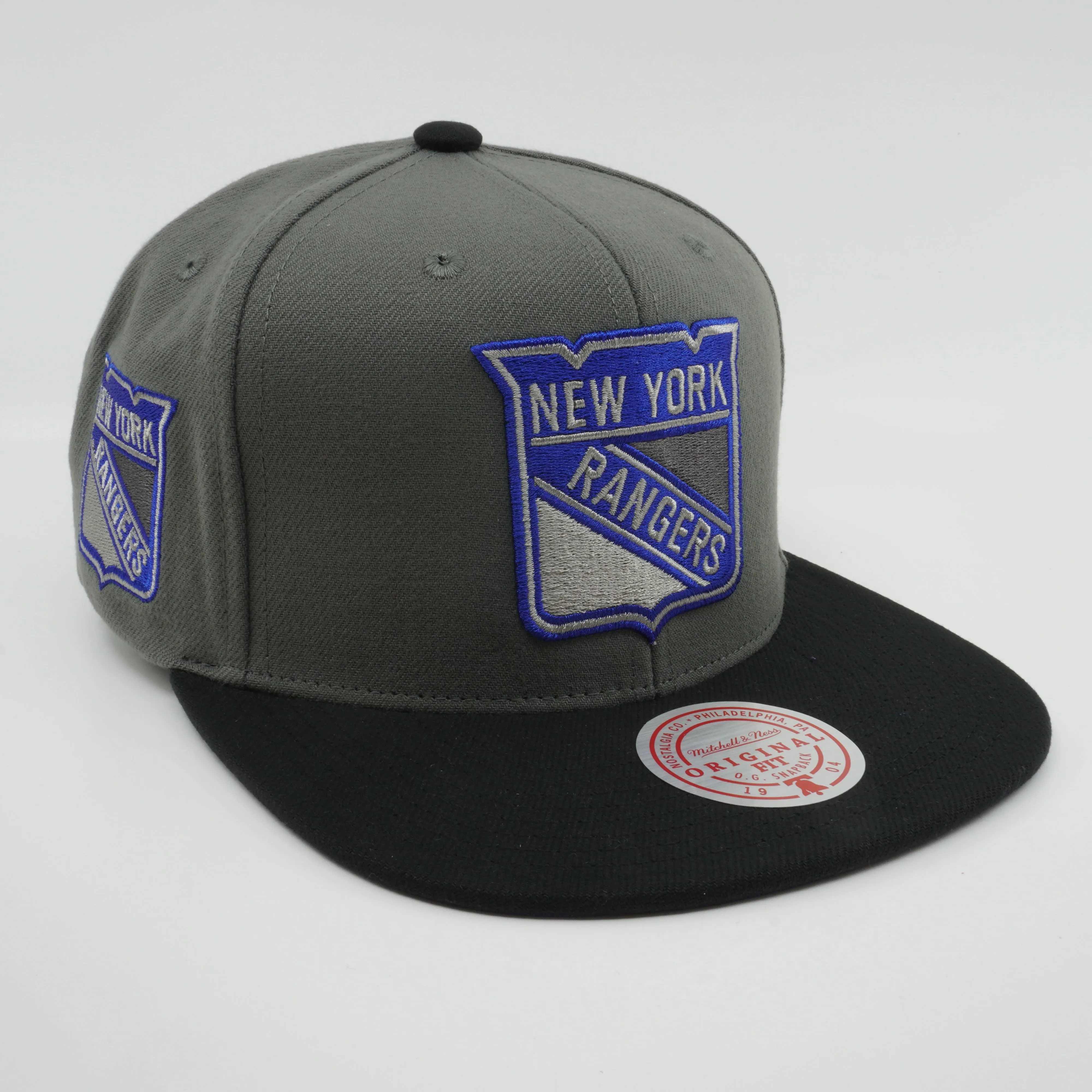 Mitchell & Ness Men's Nhl Storm Front Snapback Rangers - Grey sold by Zulily product image thumbnail 3