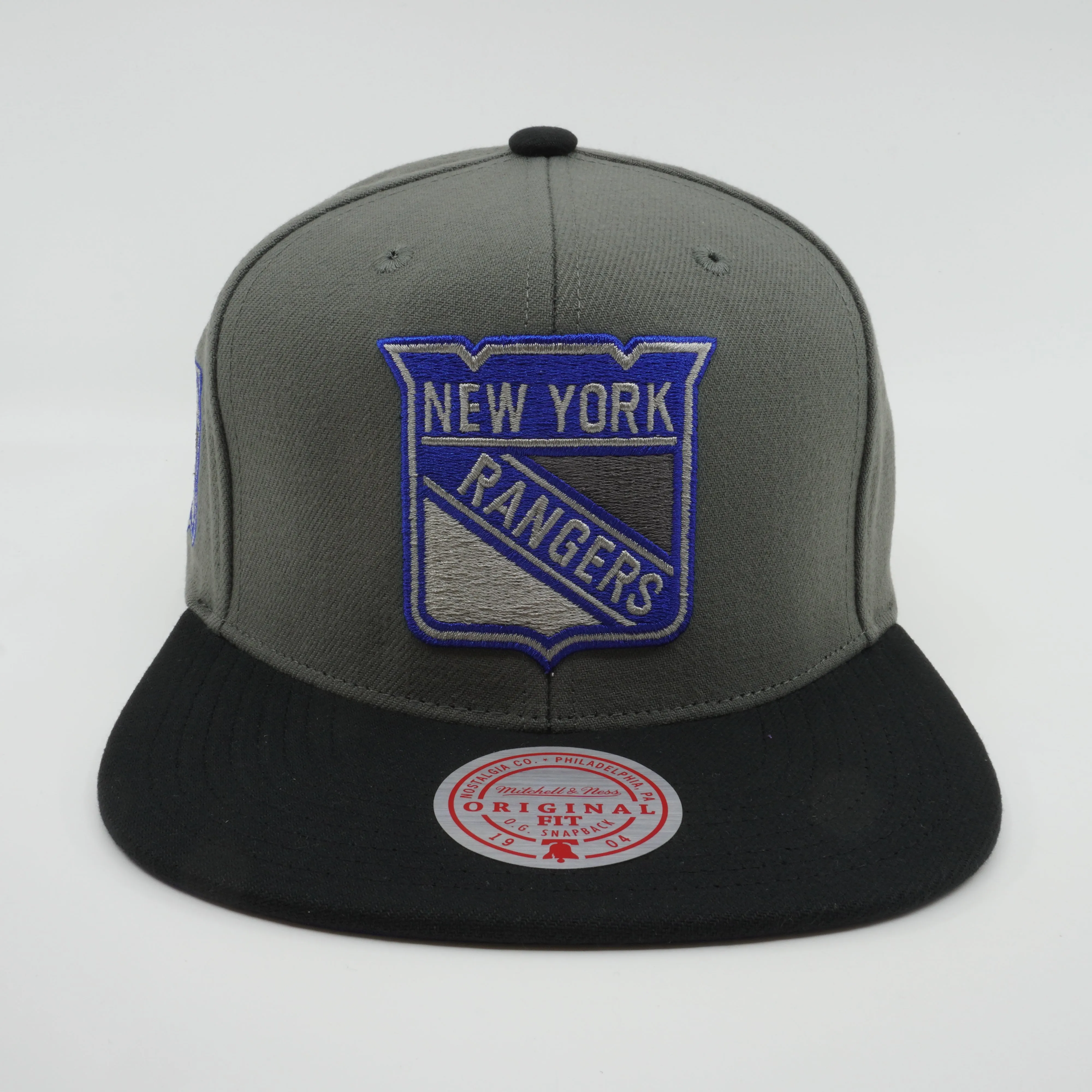 Mitchell & Ness Men's Nhl Storm Front Snapback Rangers - Grey sold by Zulily product image thumbnail 2