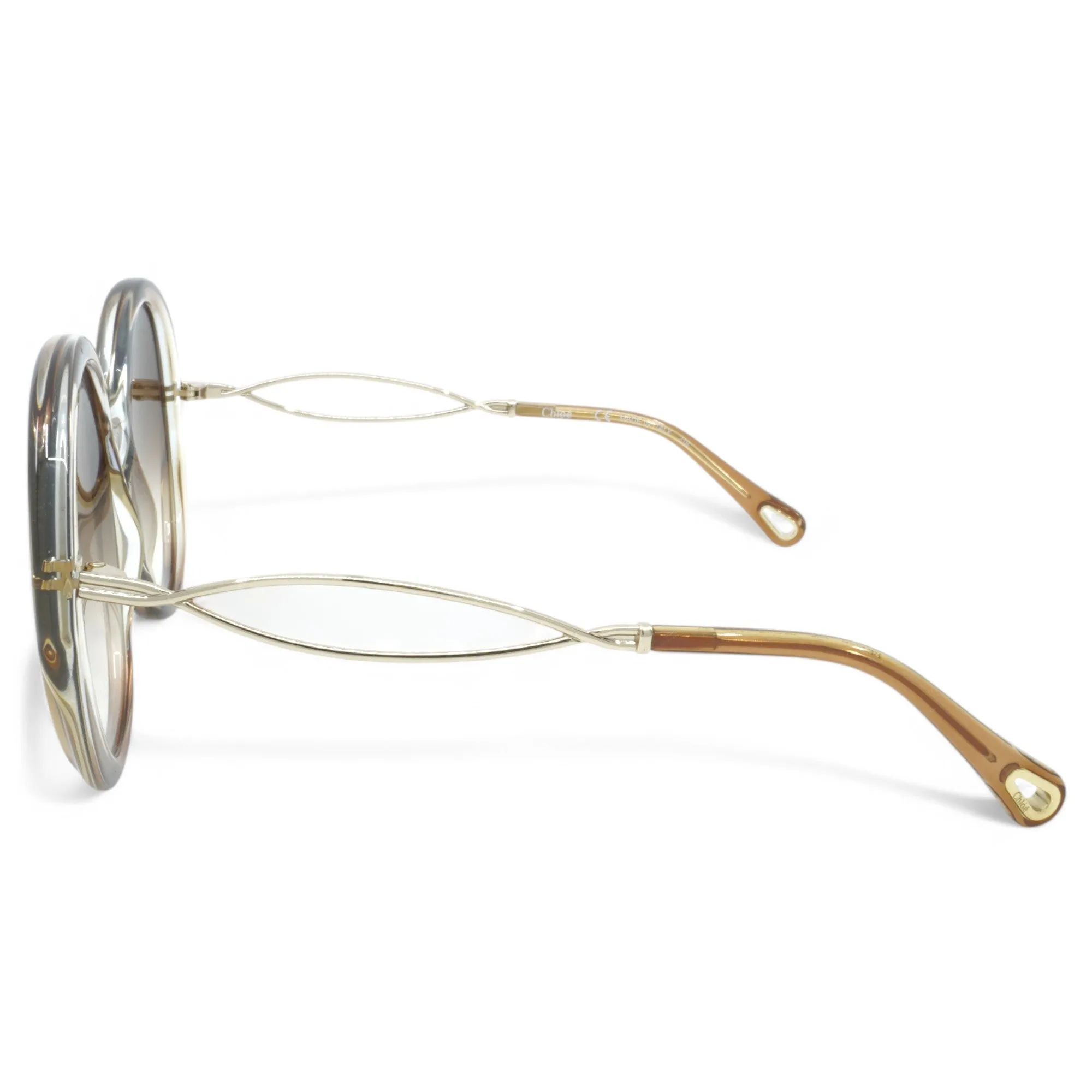 Chloe Women's Round Sunglasses - Ce739S-905 sold by Zulily product image thumbnail 4