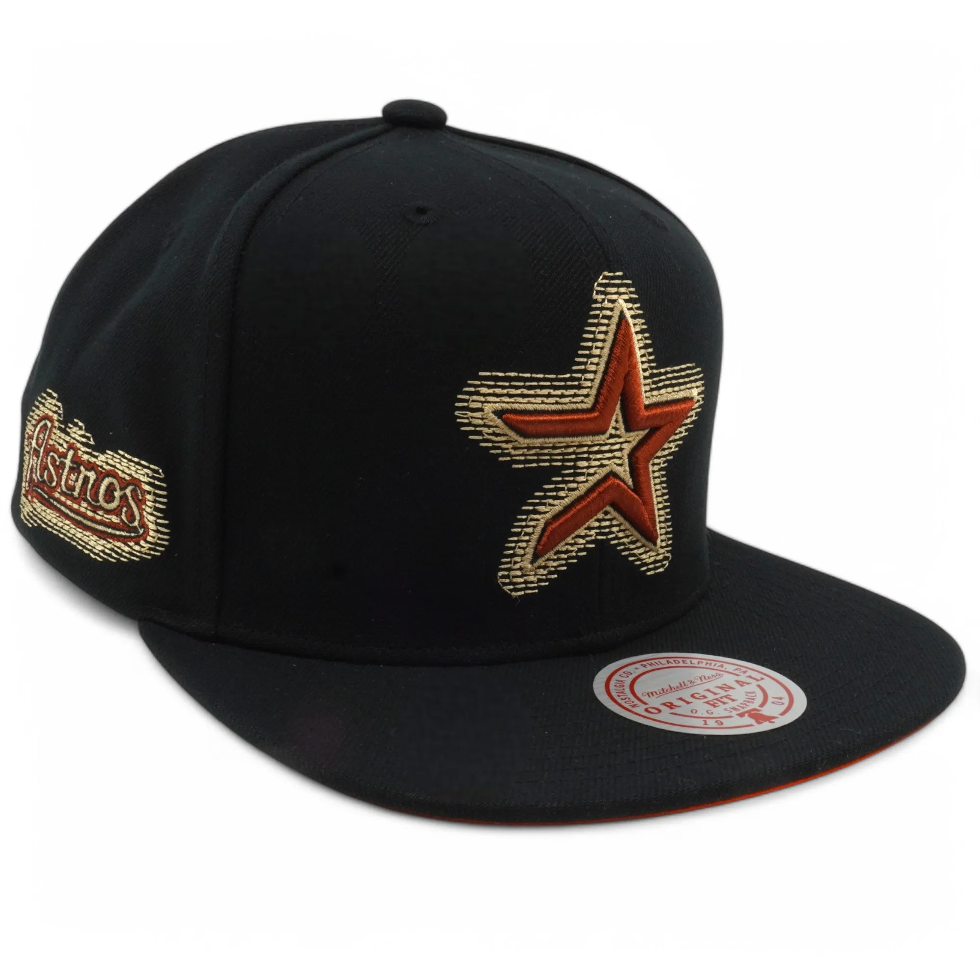 Mitchell & Ness Men's Mlb Blurred Vision Snapback Coop Astros sold by Zulily product image thumbnail 3