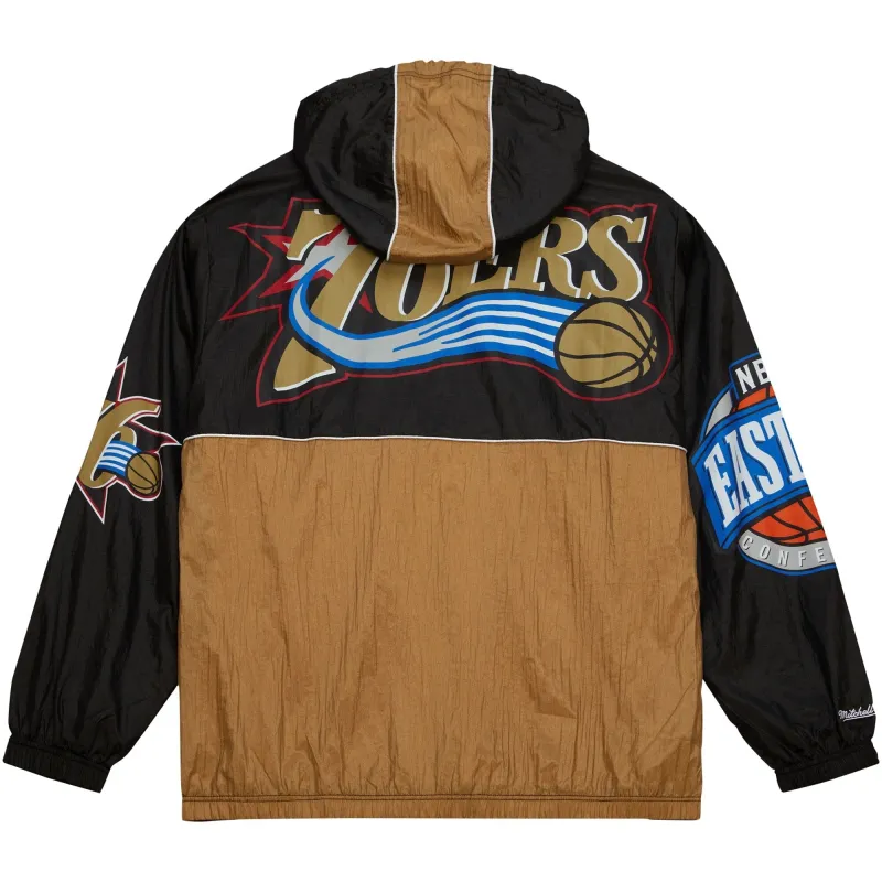 Mitchell & Ness Men's Team Og Anorak Windbreaker 76Ers sold by Zulily