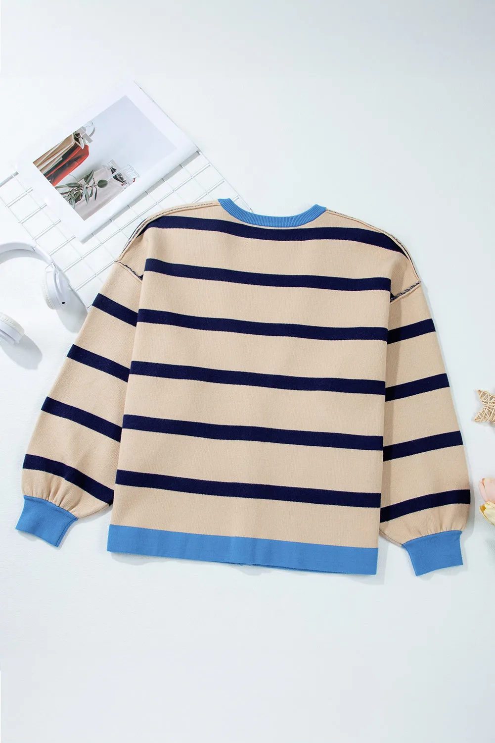 Threaded Pear Sutton Buttoned Loose Cardigan sold by Zulily product image thumbnail 5