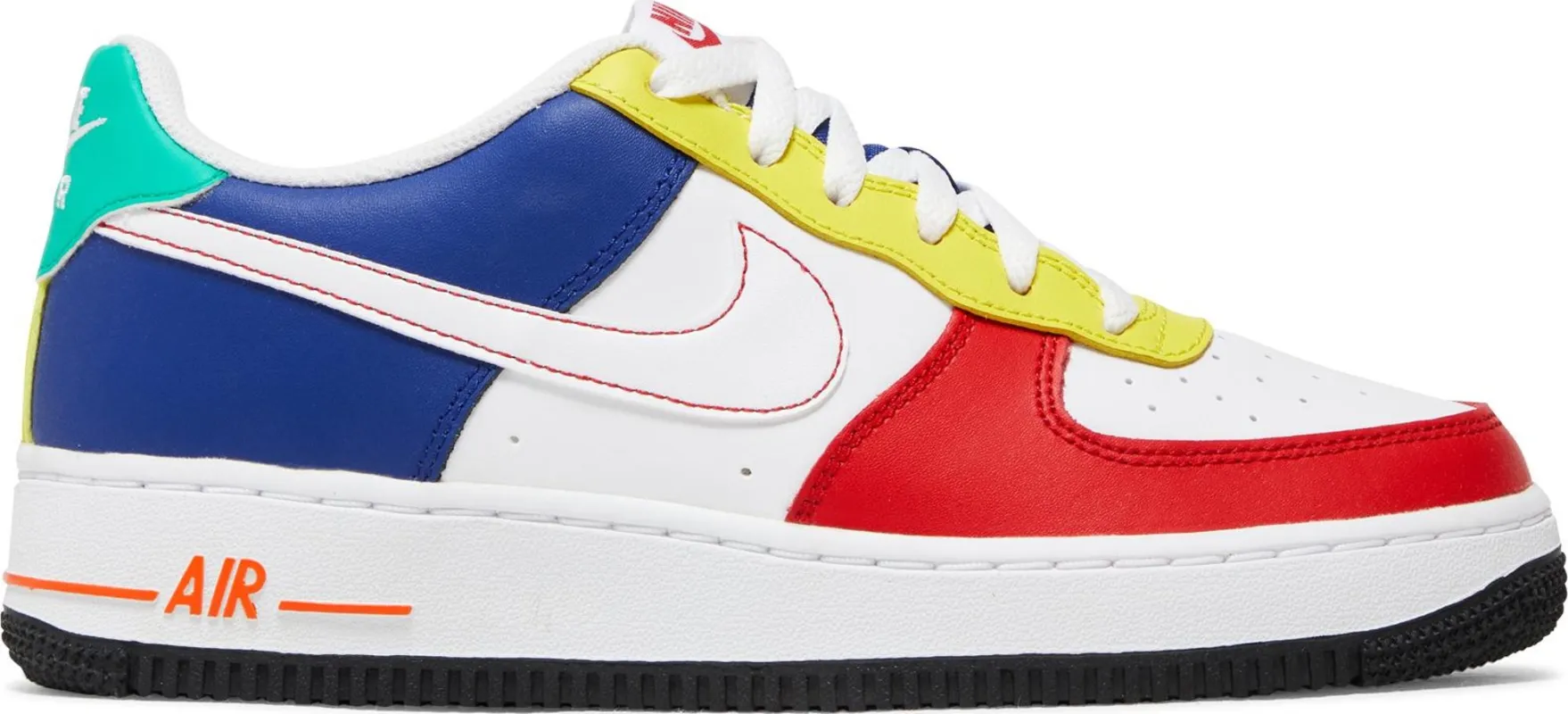 SNEAKAR [FN6980-657] Grade School Nike AIR FORCE 1 LOW '07 LV8 'RUBIK'S CUBE (GS)' sold by Zulily