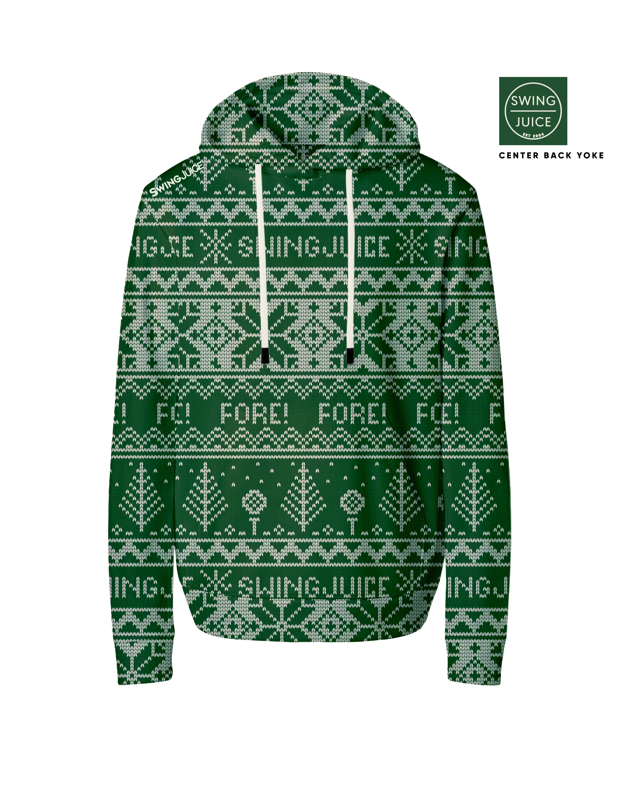 SwingJuice Golf Fore Fairisle Men's Performance Hoodie sold by Zulily product image thumbnail 4