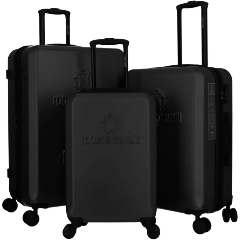 Roberto Cavalli Luxury 3 Piece Luggage Set, Expandable Hard Shell Suitcases with 8 Spinner Wheels sold by Zulily