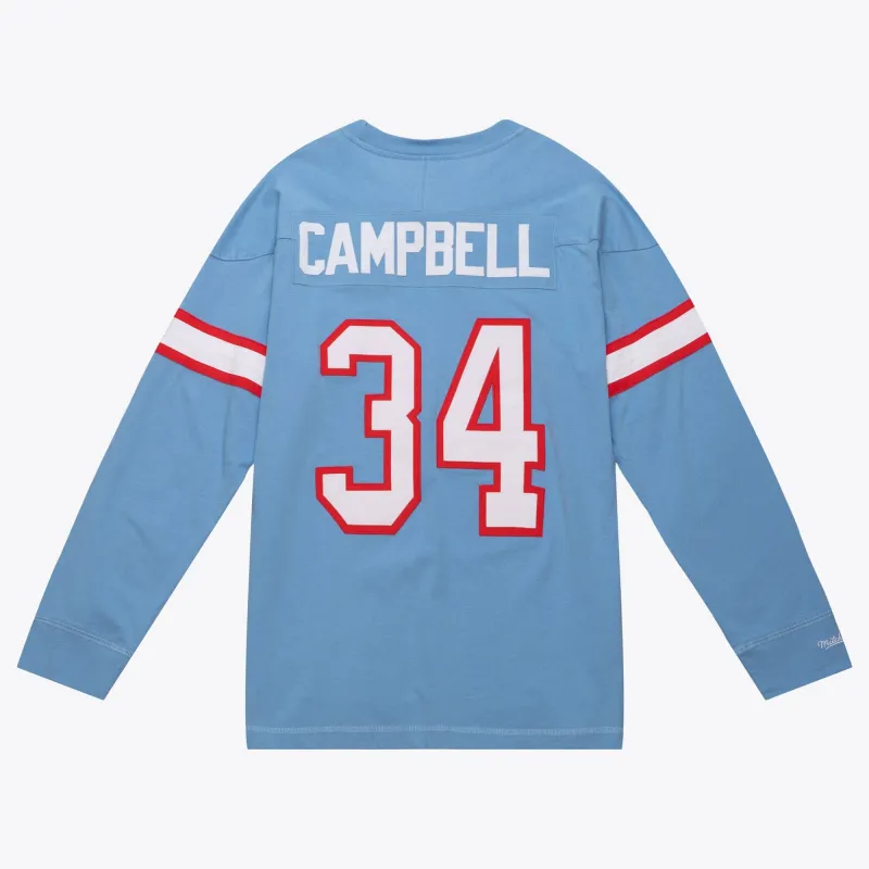 Mitchell & Ness Men's Nfl N&N Ls Tee Oilers 1980 Earl Campbell sold by Zulily