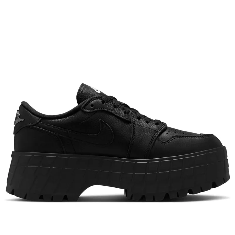 Nike Women's Air Jordan Retro 1 Low Brooklyn 'Black' made by Nike