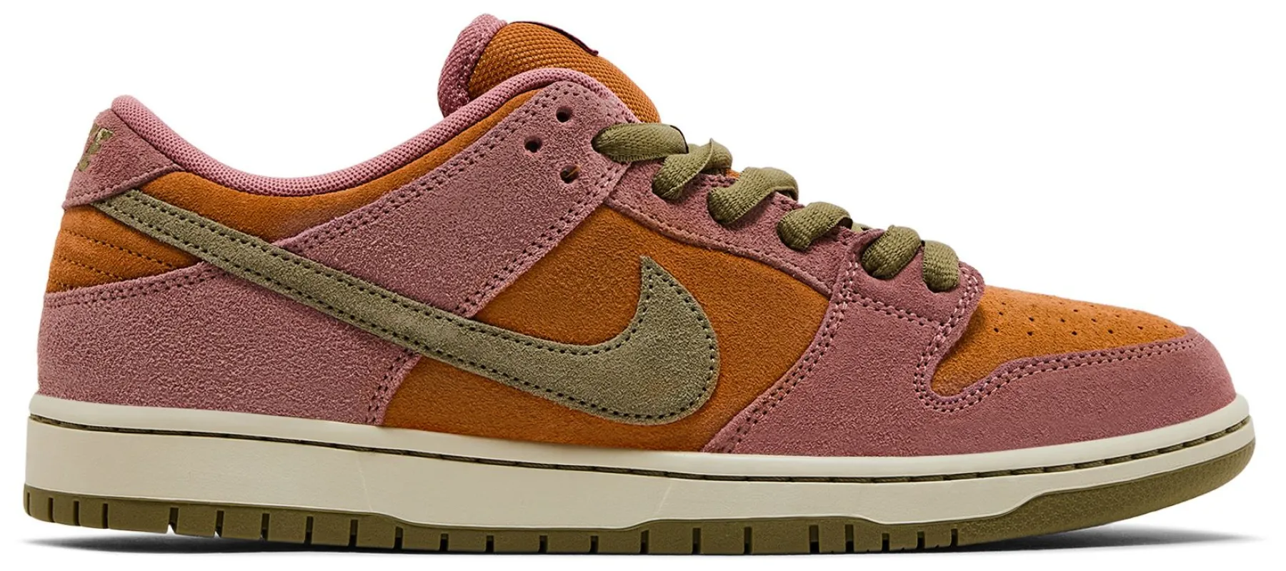 Nike Men's SB Dunk Low “Red Stardust” sold by Zulily