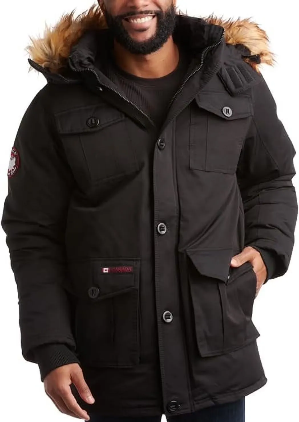 Canada Weather Gear Men's Heavyweight Teflon Parka sold by Zulily