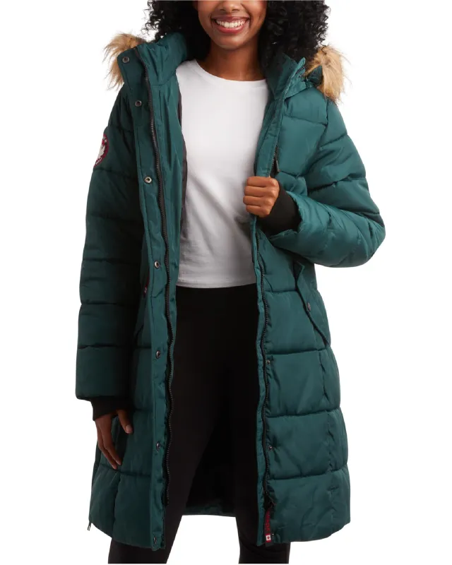 Canada Weather Gear Women's Heavyweight Puffer Parka sold by Zulily