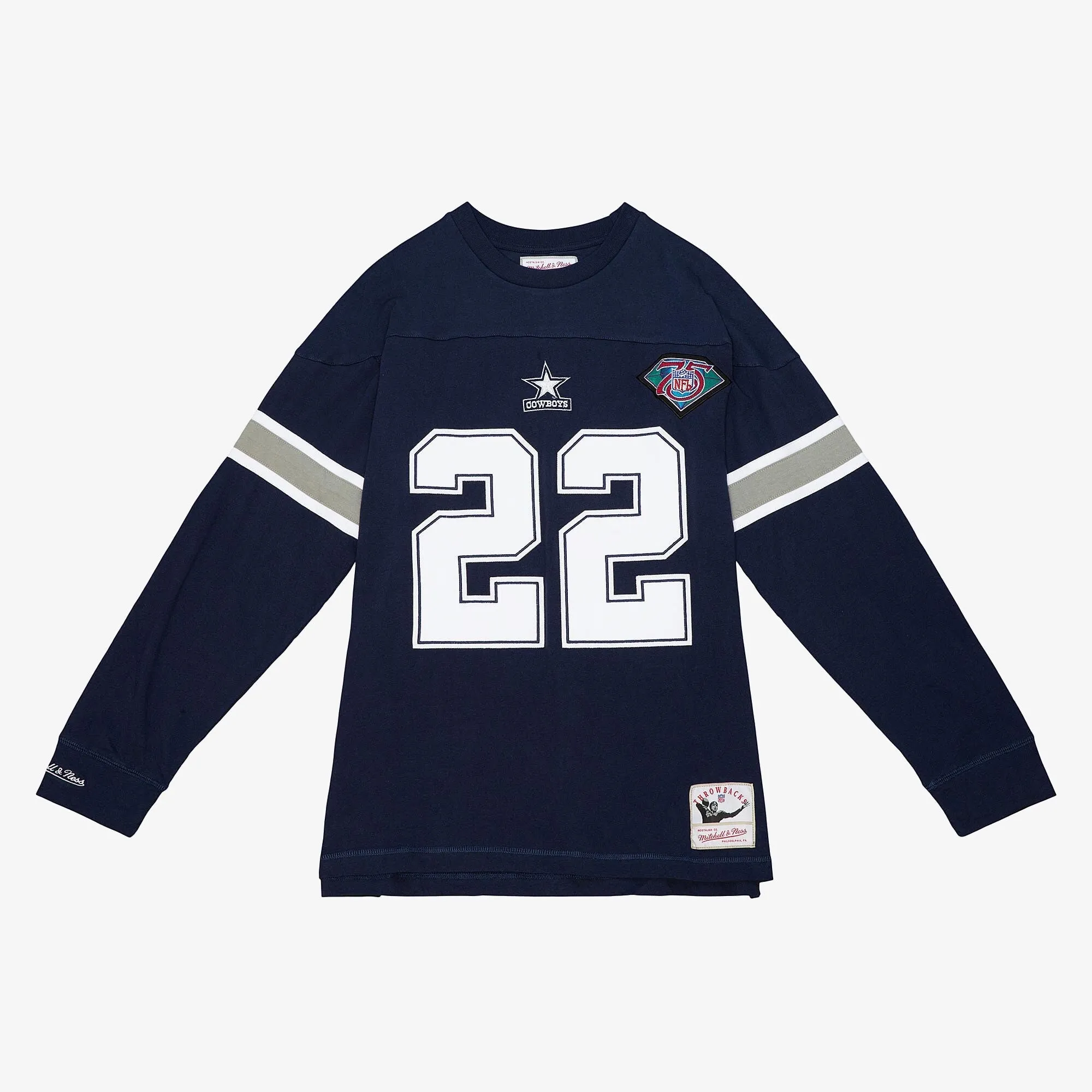 Mitchell & Ness Men's Nfl N&N Ls Tee Cowboys 1994 Emmitt Smith sold by Zulily product image thumbnail 2