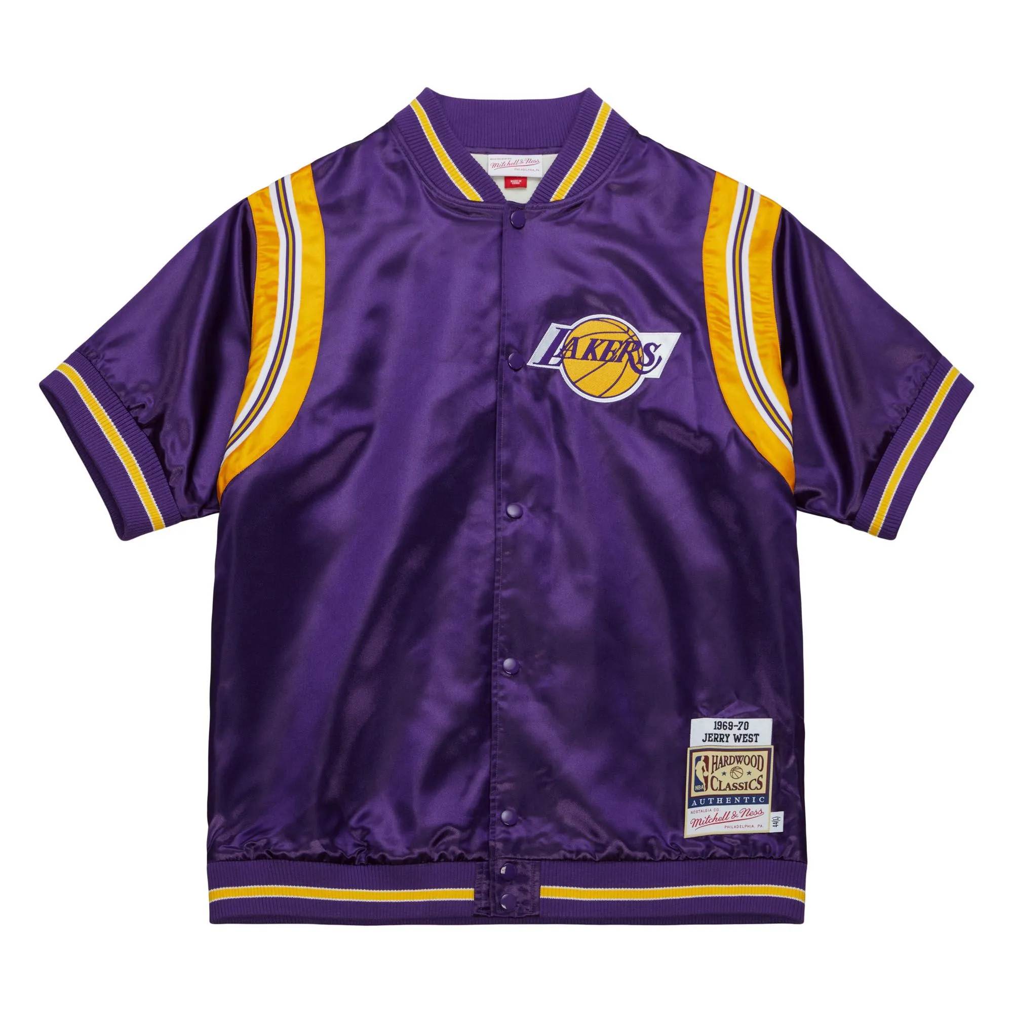 Mitchell & Ness Men's Nba Shooting Shirt Lakers 1969 Jerry West sold by Zulily