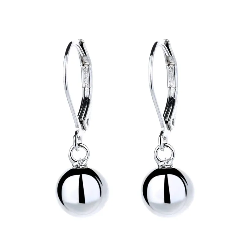 Amy and Annette Sterling Silver Drop and Dangle Sphere sold by Zulily