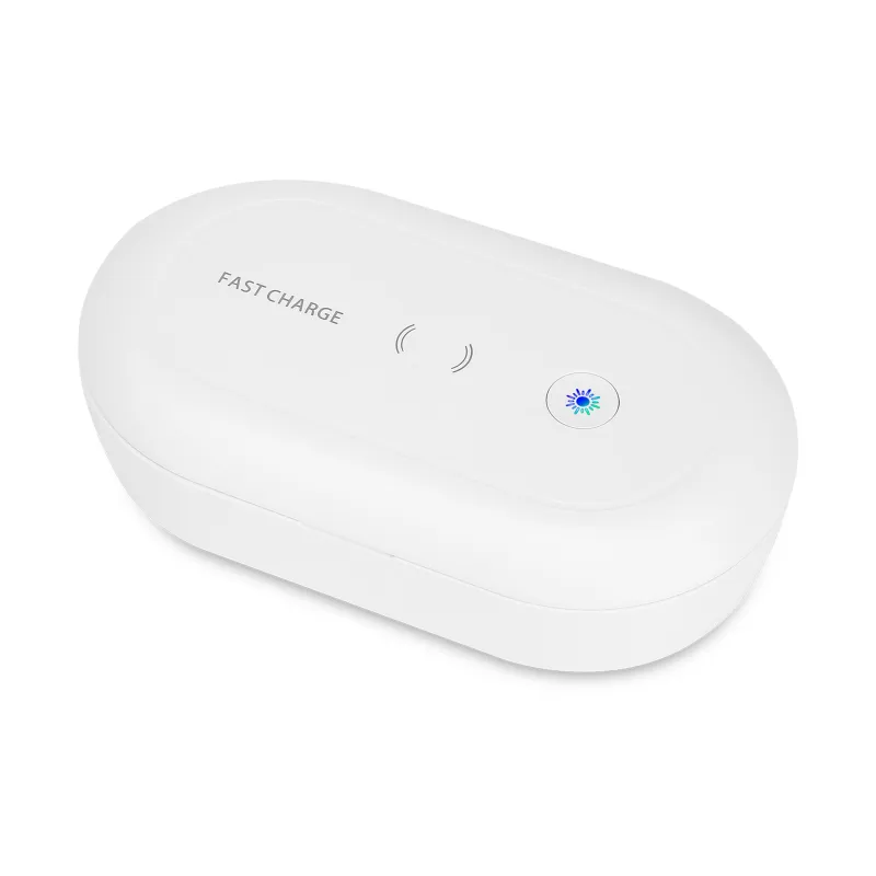 Fresh Fab Finds UV Light Sanitizer Box Portable 10W Phone Wireless Charging Disinfection Lamp w/ Aroma Diffuser Sterilizing Box For Jewelry Watch Wallet Keys made by Zulily