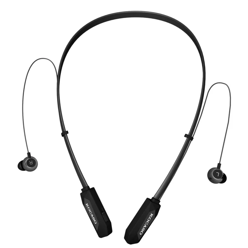 Fresh Fab Finds 15Hrs Wireless Neckband Headphones - Sweat-proof Sport Earbuds with Deep Bass, Mic - In-Ear Magnetic Neckbands sold by Zulily