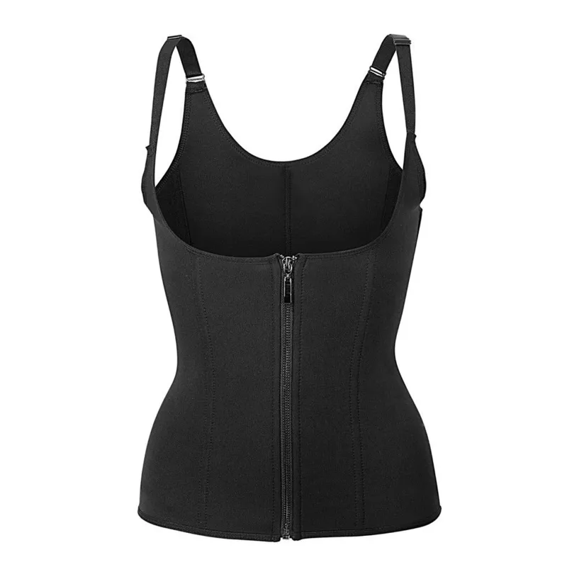 Fresh Fab Finds Zippered Waist Trainer Corset Waist Tummy Control Body Shaper Cincher Back Support with Adjustable Straps for Women sold by Zulily
