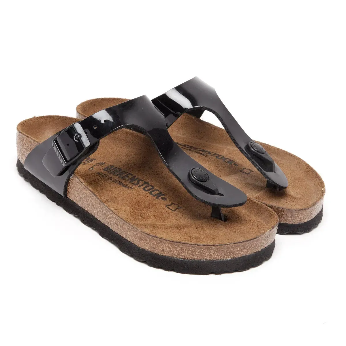 Birkenstock Gizeh Birko-Flor Patent Sandals sold by Zulily product image thumbnail 2