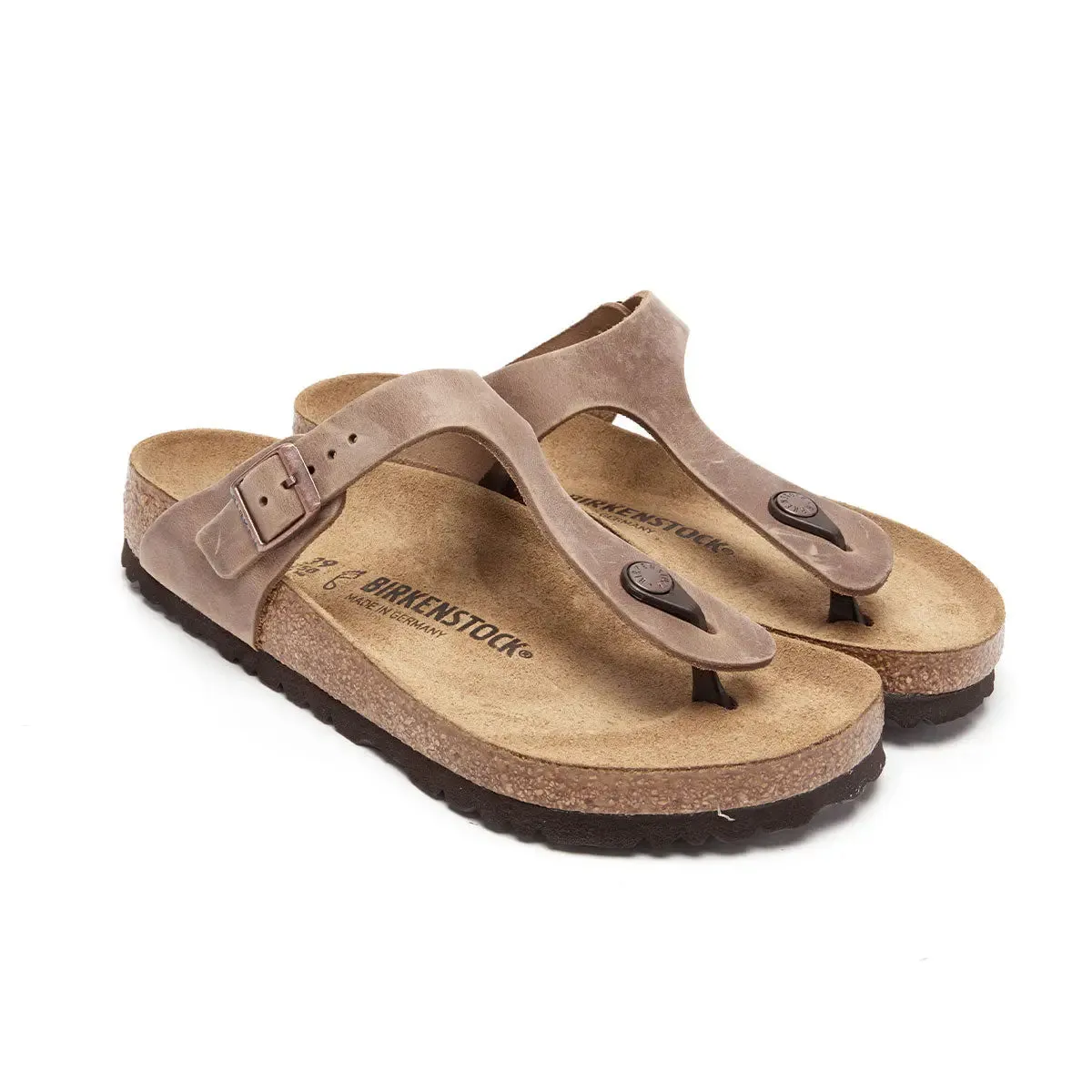 Birkenstock Gizeh Oiled Leather Sandals sold by Zulily product image thumbnail 2