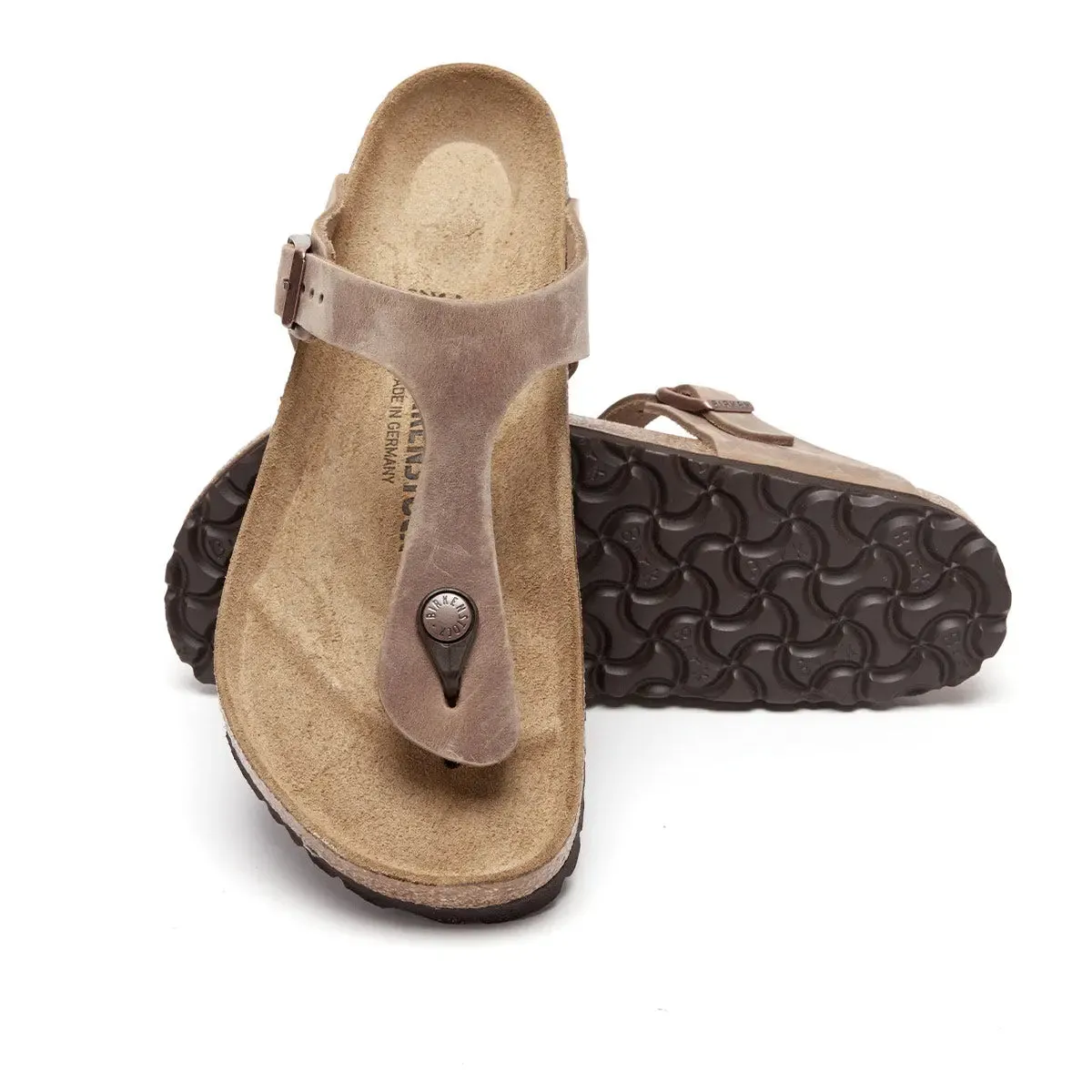 Birkenstock Gizeh Oiled Leather Sandals sold by Zulily product image thumbnail 3
