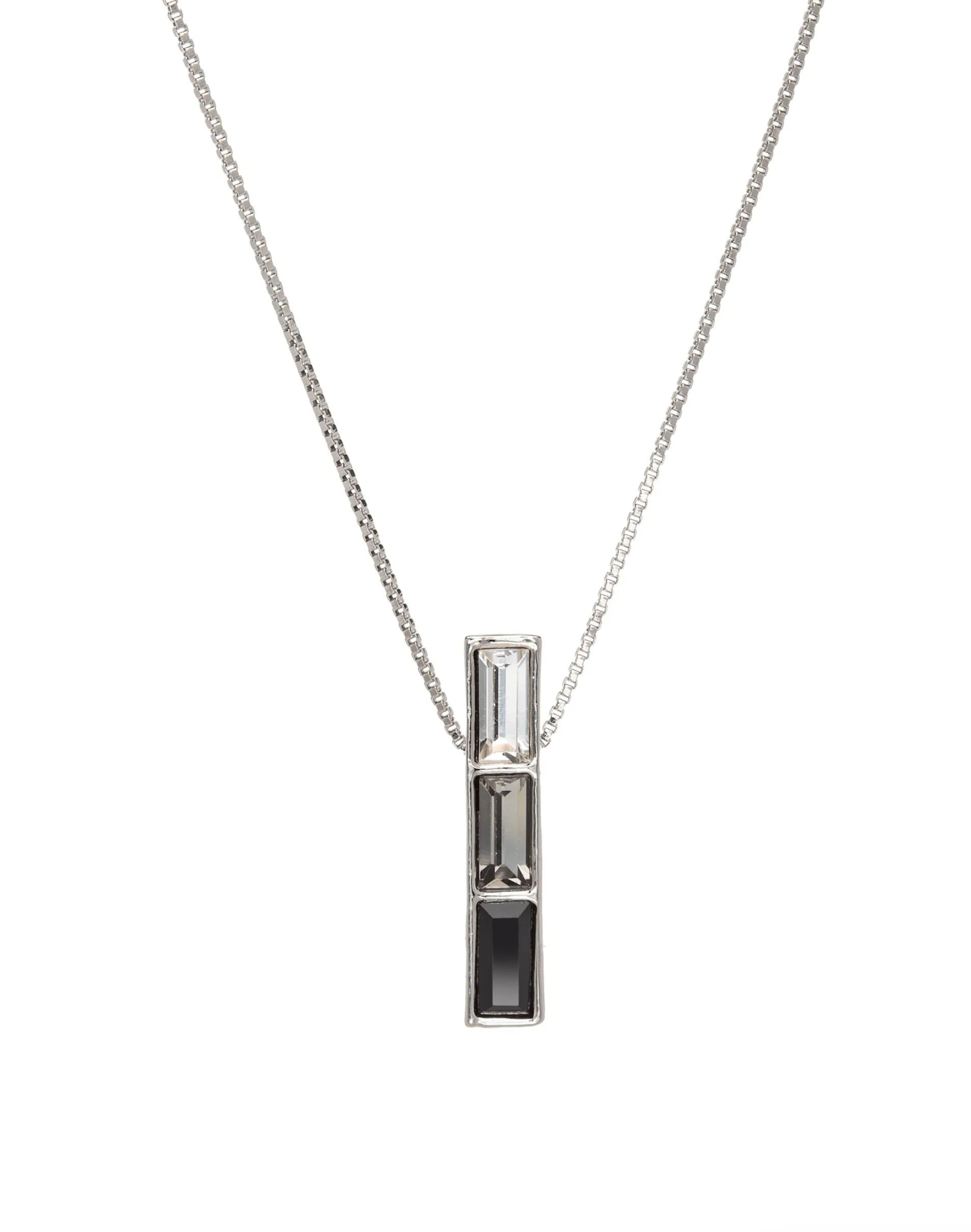 Silver Ombre Necklace Made with Swarovski Crystals by callura sold by Zulily