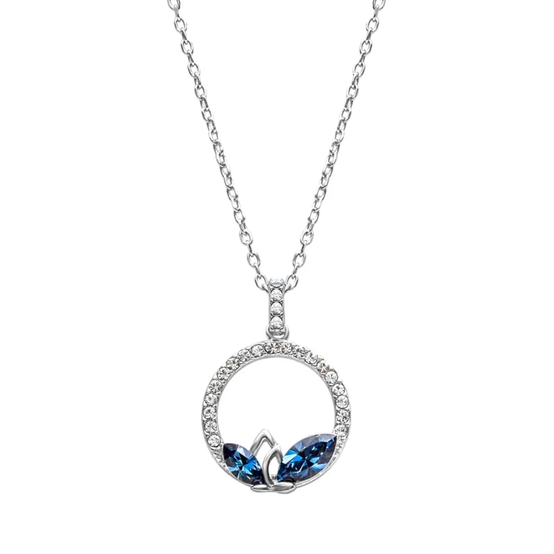 Elegant Dual Marquis Pavé Pendant Necklace  Embellished with Swarovski Crystals by callura sold by Zulily
