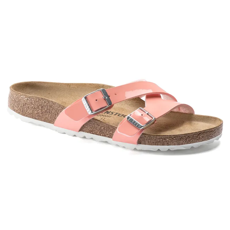Birkenstock Women's Yao Patent Birko-Flor Patent Sandals sold by Zulily