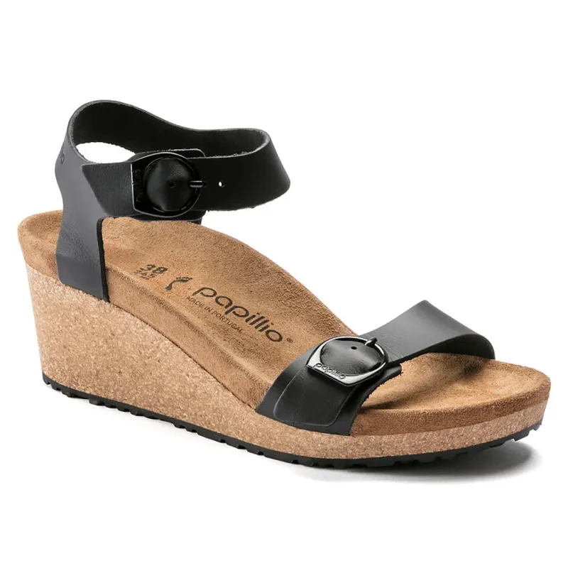 Birkenstock Women's Papillio Soley Natural Leather Sandals sold by Zulily
