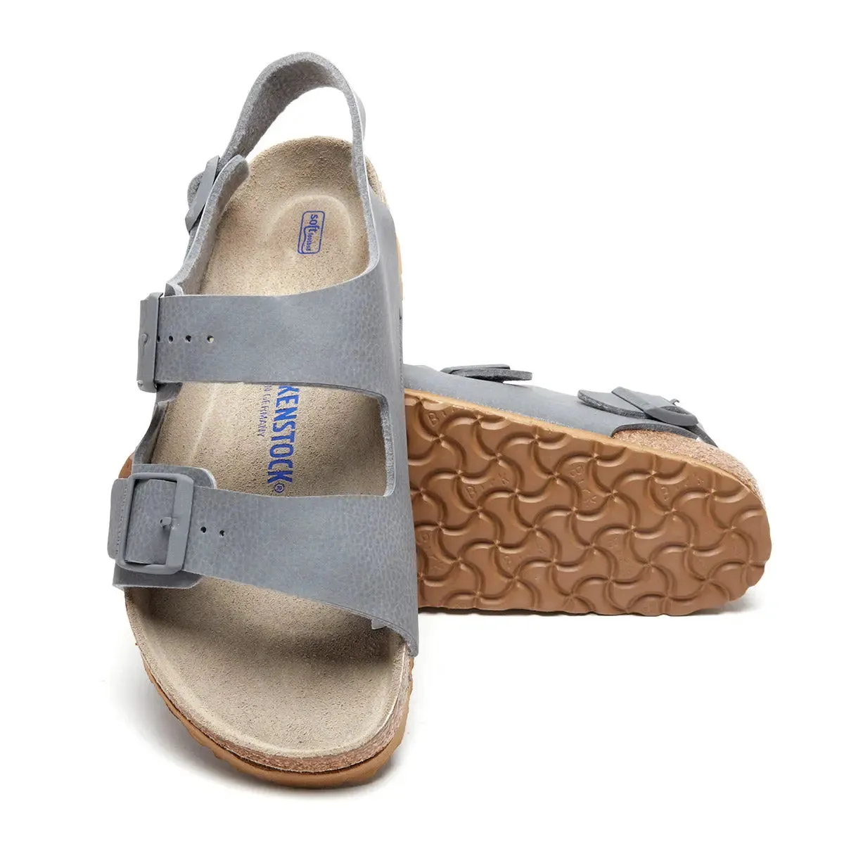 Birkenstock Milano Soft Footbed Birko-Flor Sandals sold by Zulily product image thumbnail 3