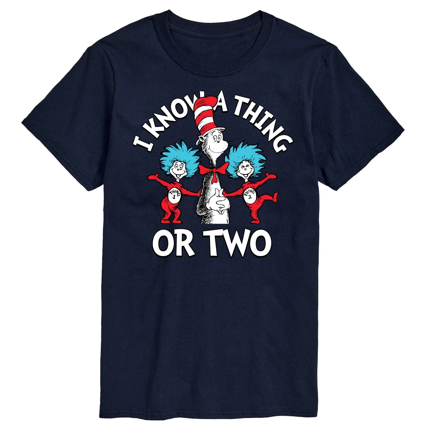 Dr. Seuss - I Know A Thing Or Two - Men's Short Sleeve Graphic T-Shirt sold by Zulily product image thumbnail 3