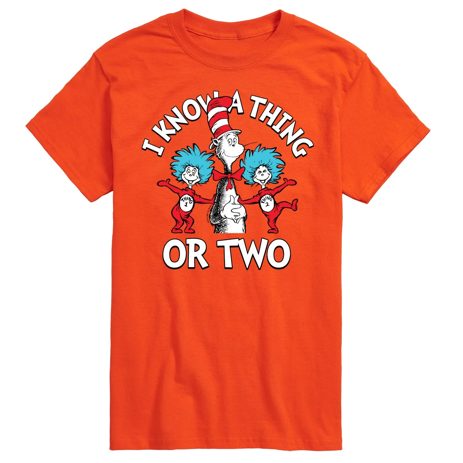 Dr. Seuss - I Know A Thing Or Two - Men's Short Sleeve Graphic T-Shirt sold by Zulily product image thumbnail 4