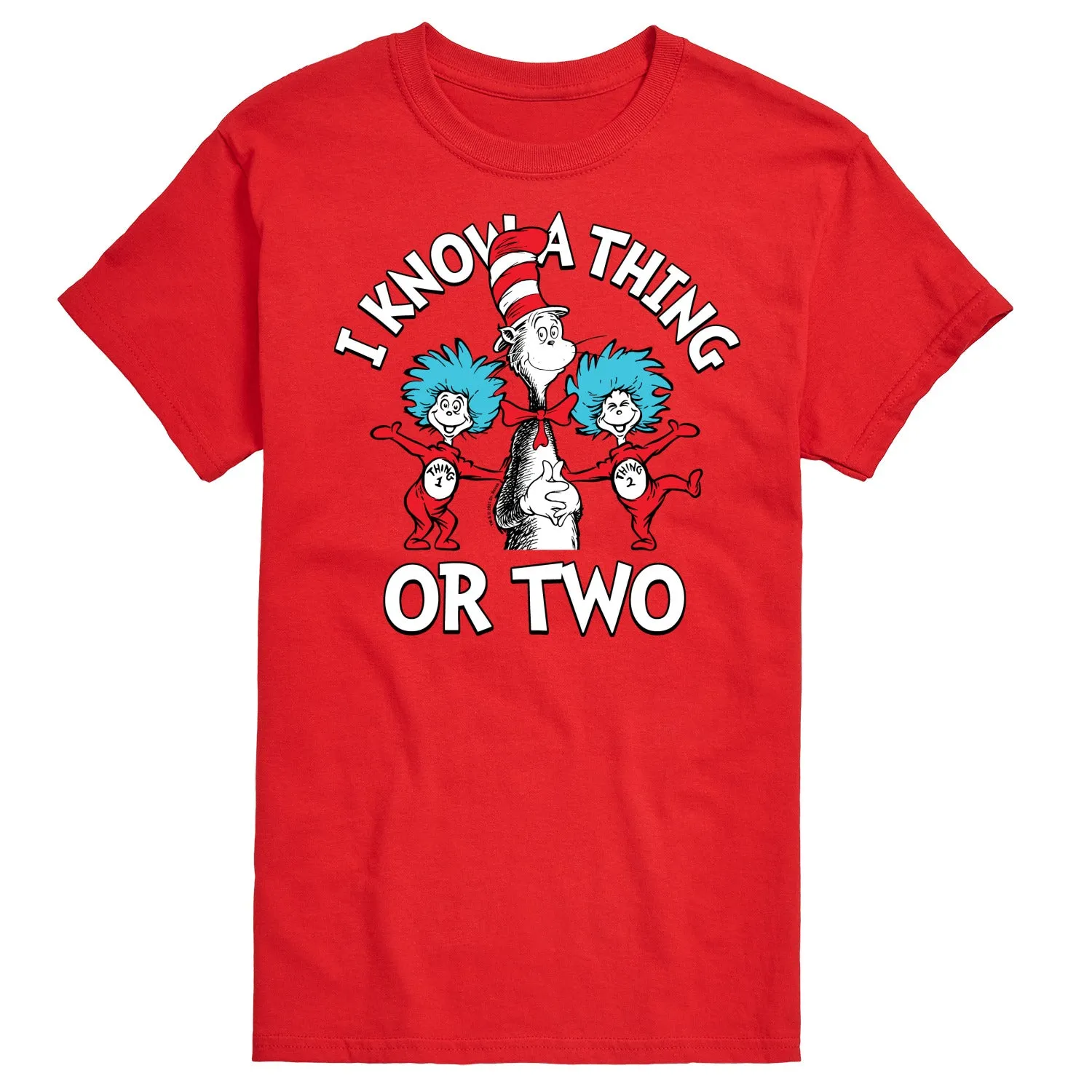 Dr. Seuss - I Know A Thing Or Two - Men's Short Sleeve Graphic T-Shirt sold by Zulily product image thumbnail 5