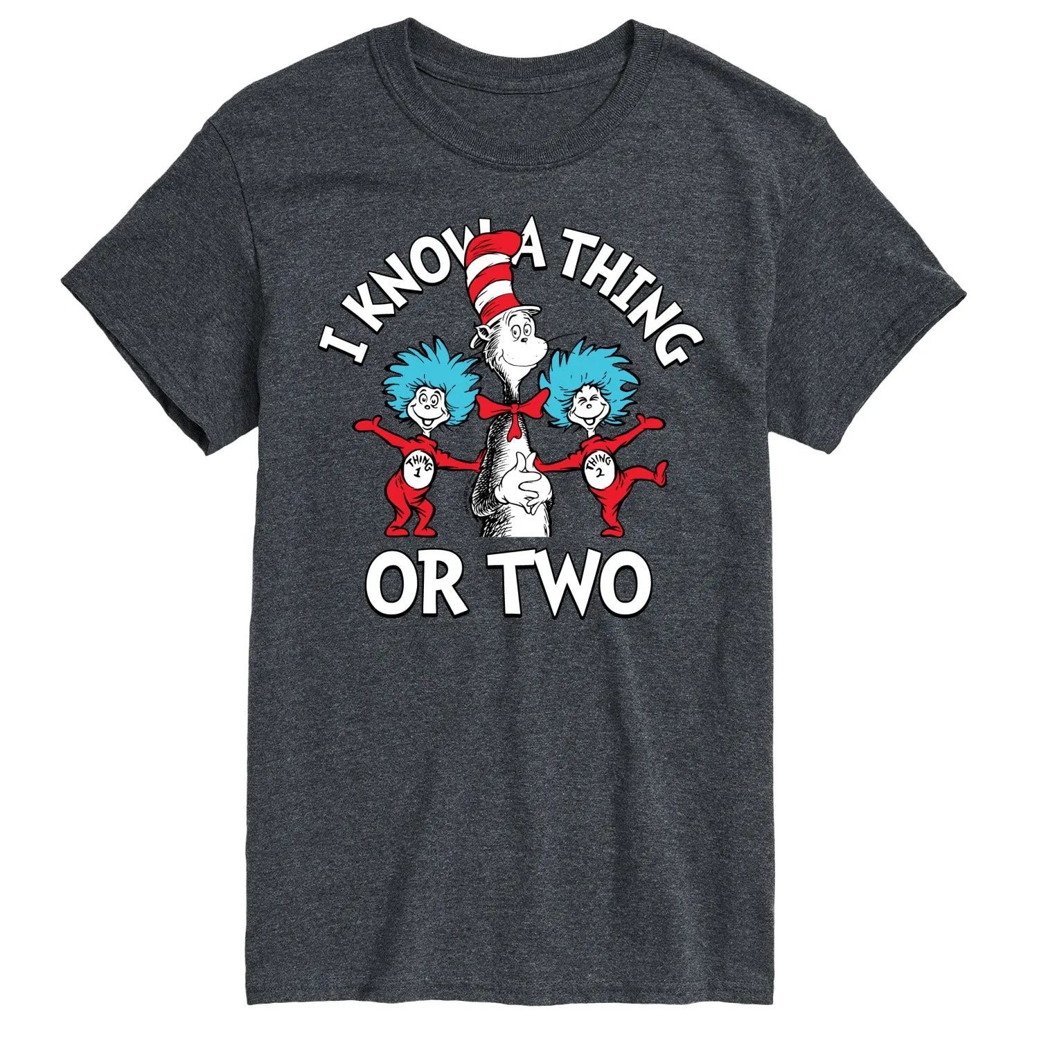 Dr. Seuss - I Know A Thing Or Two - Men's Short Sleeve Graphic T-Shirt sold by Zulily product image thumbnail 2