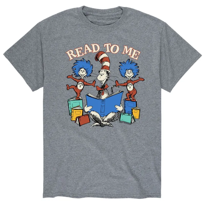 Dr. Seuss - Cat in The Hat - Men's Short Sleeve Graphic T-Shirt sold by Zulily