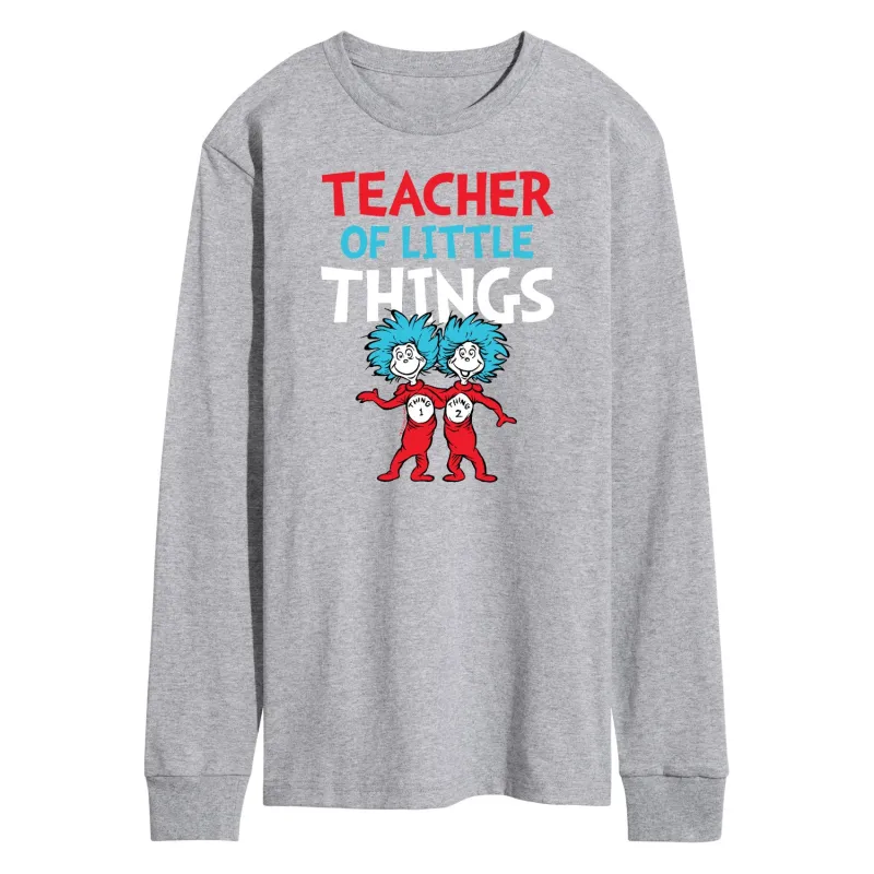 Dr. Seuss - Teacher Of Little Things - Men's Long Sleeve T-Shirt sold by Zulily