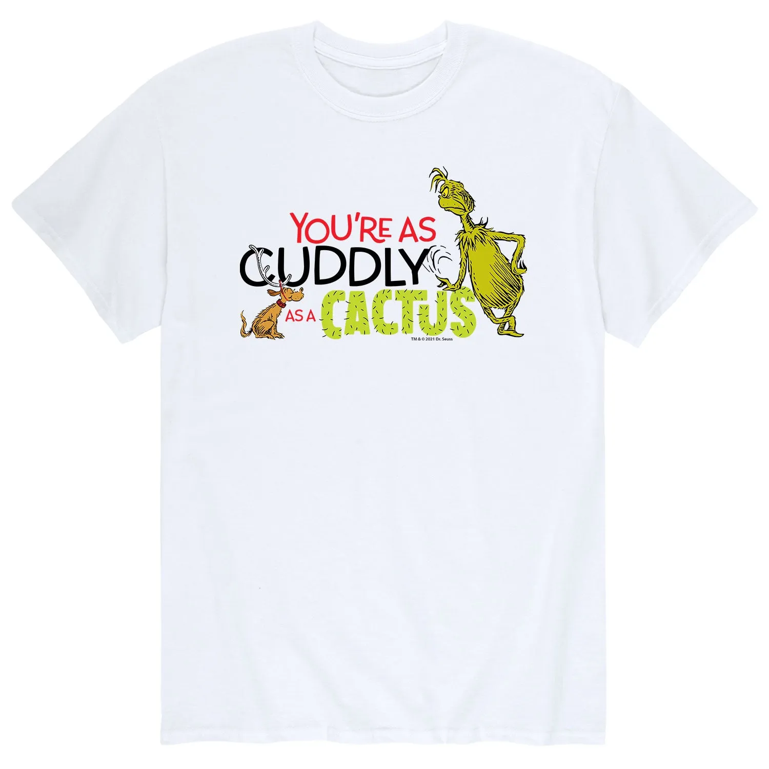 The Grinch - Smiling Face - Men's Short Sleeve Graphic T-Shirt sold by Zulily product image thumbnail 2
