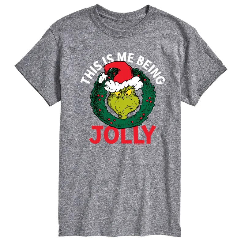 This Is Me Being Jolly - Men's Short Sleeve Graphic T-Shirt sold by Zulily
