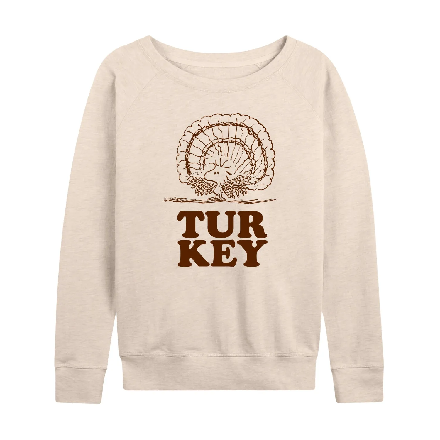 Peanuts - Woodstock Turkey - Women's Lightweight French Terry Long Sleeve Shirt sold by Zulily product image thumbnail 4