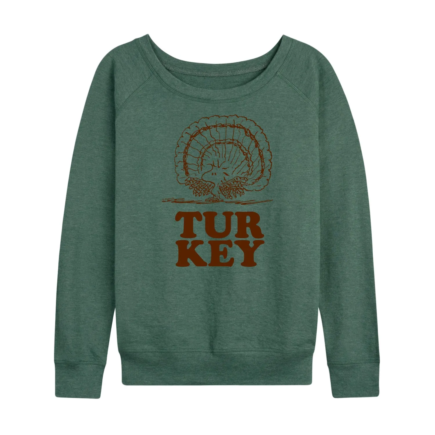 Peanuts - Woodstock Turkey - Women's Lightweight French Terry Long Sleeve Shirt sold by Zulily product image thumbnail 2