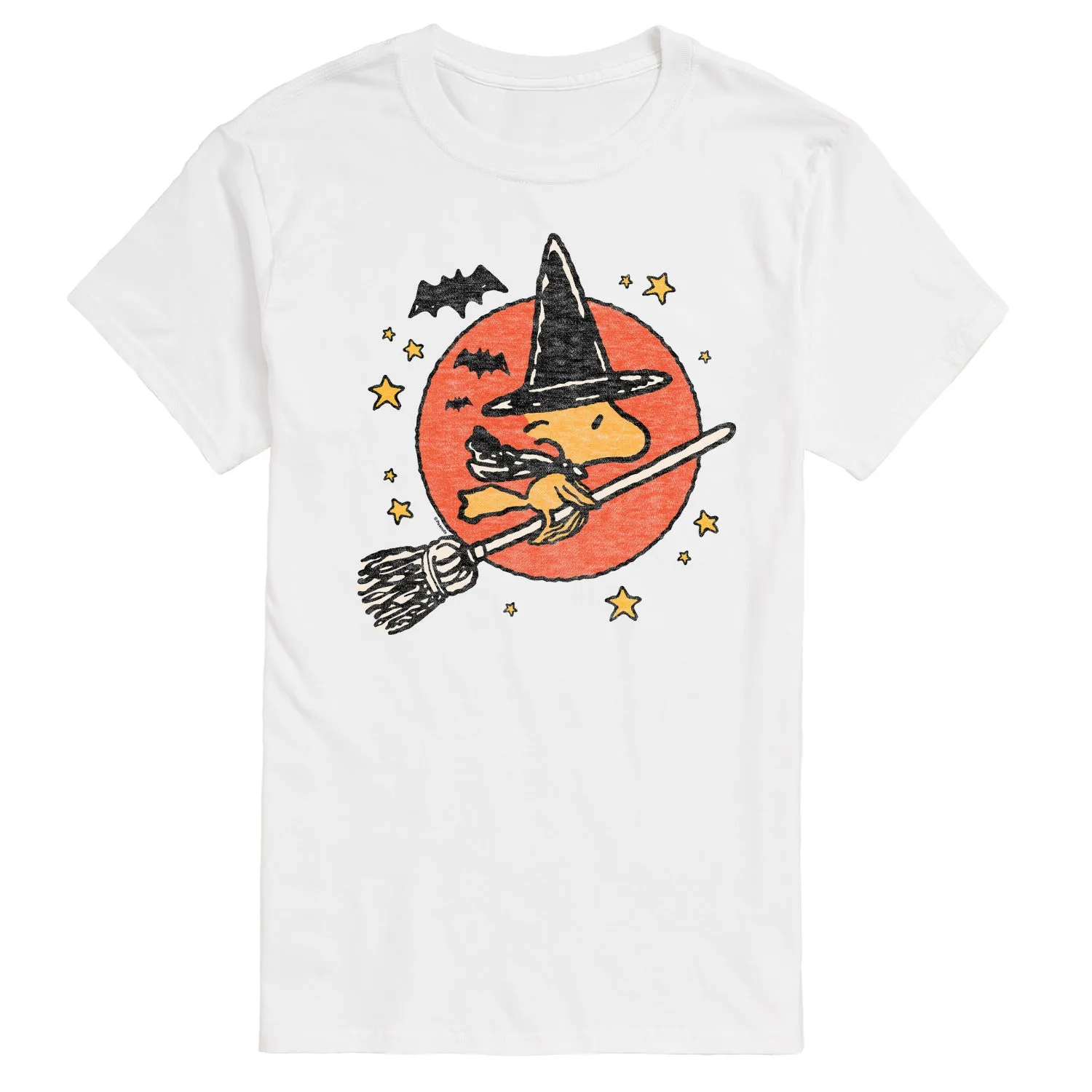 Peanuts - Woodstock Witch - Men's Short Sleeve Graphic T-Shirt sold by Zulily