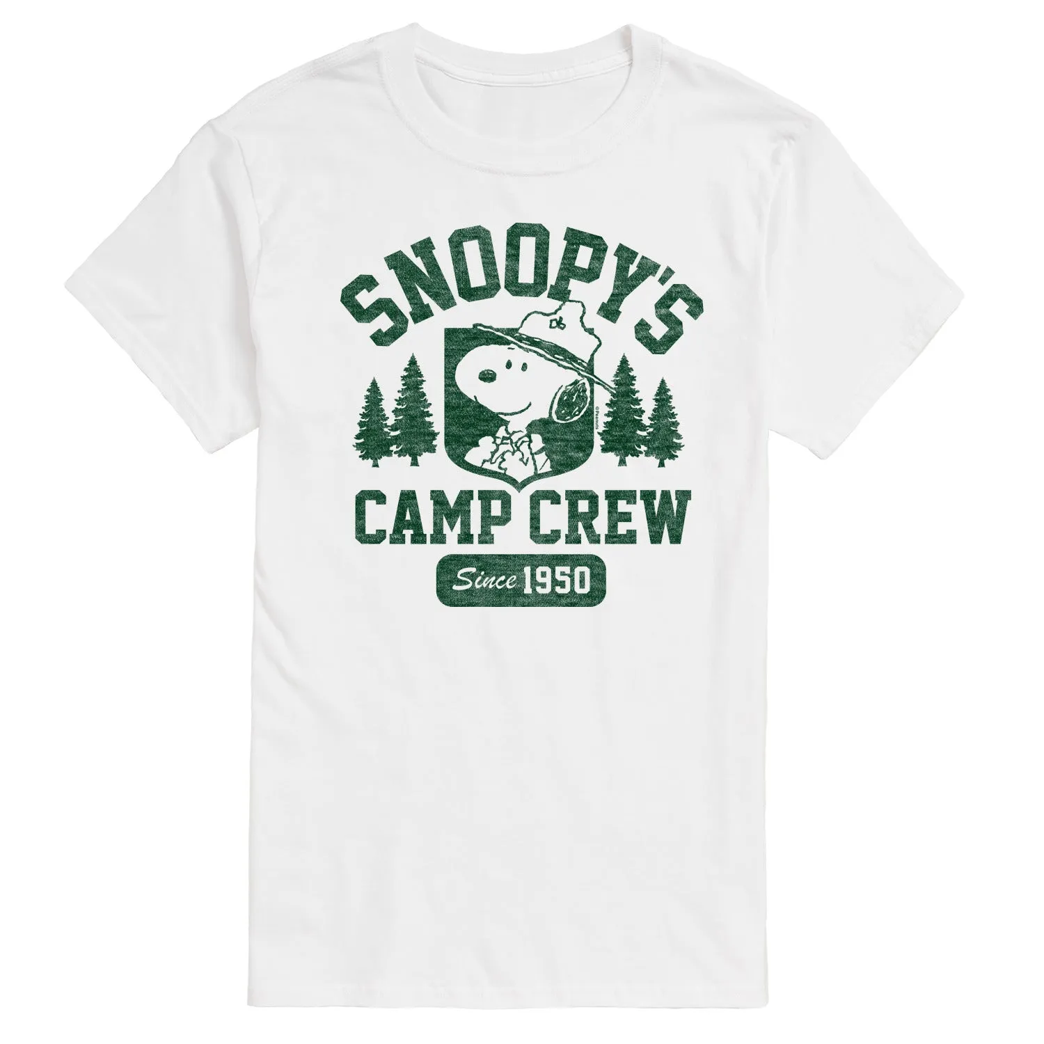 Peanuts - Snoopys Camp Crew - Men's Short Sleeve Graphic T-Shirt sold by Zulily product image thumbnail 2
