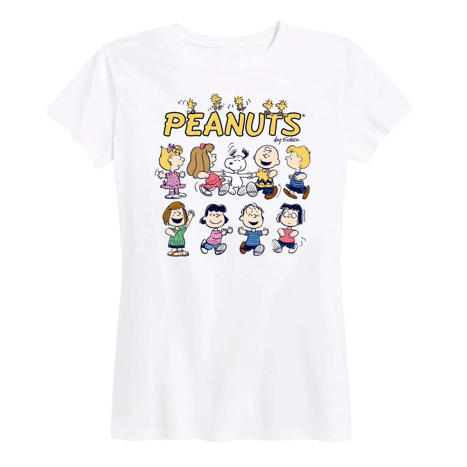Peanuts - Peanuts Characters - Women's Short Sleeve Graphic T-Shirt sold by Zulily product image thumbnail 2