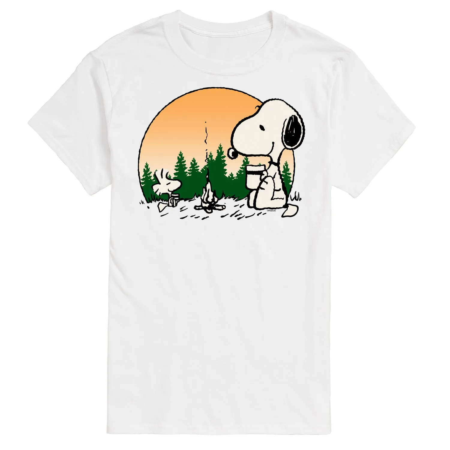 Peanuts - Campfire Mugs - Men's Short Sleeve Graphic T-Shirt sold by Zulily product image thumbnail 2