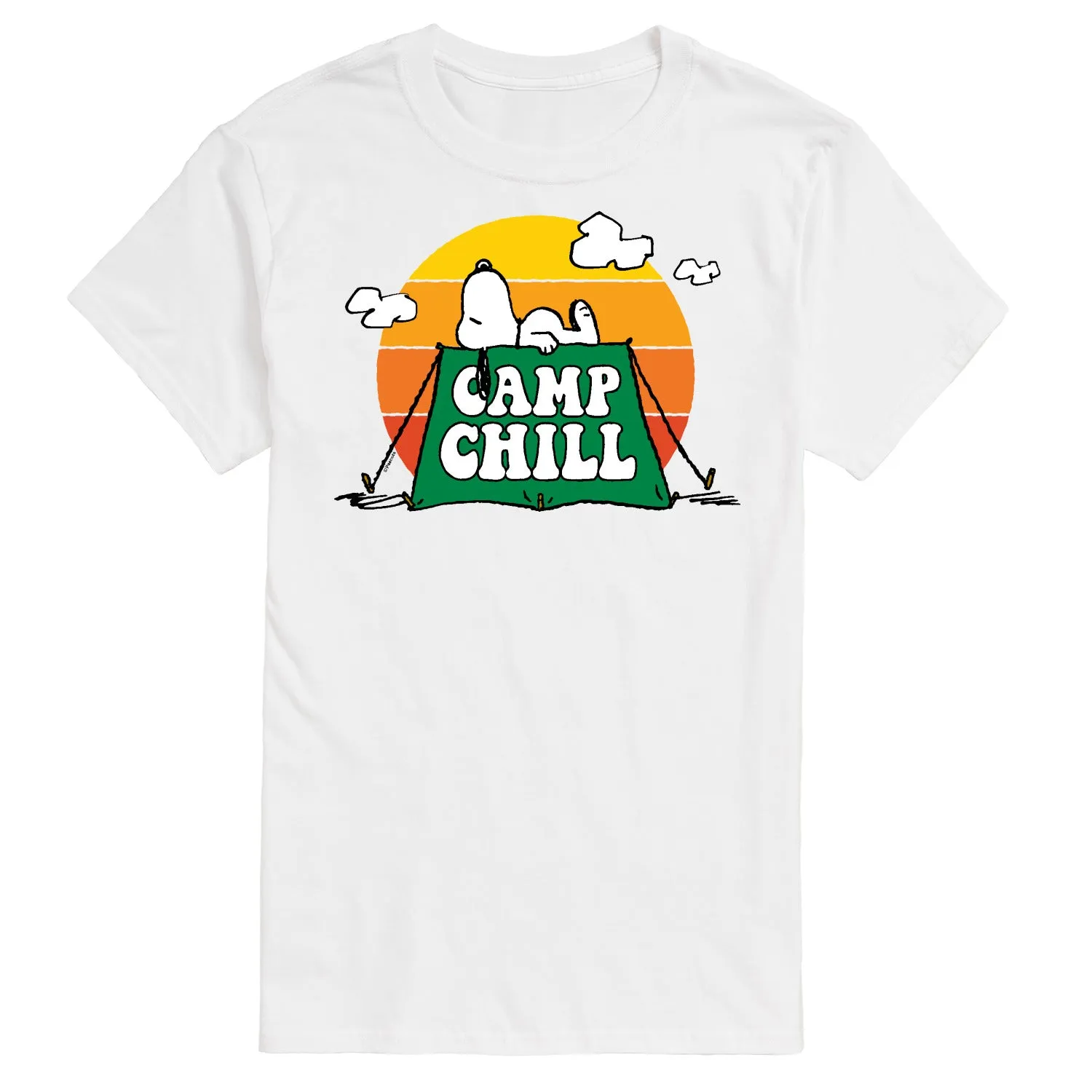 Peanuts - Camp Chill - Men's Short Sleeve Graphic T-Shirt sold by Zulily product image thumbnail 2