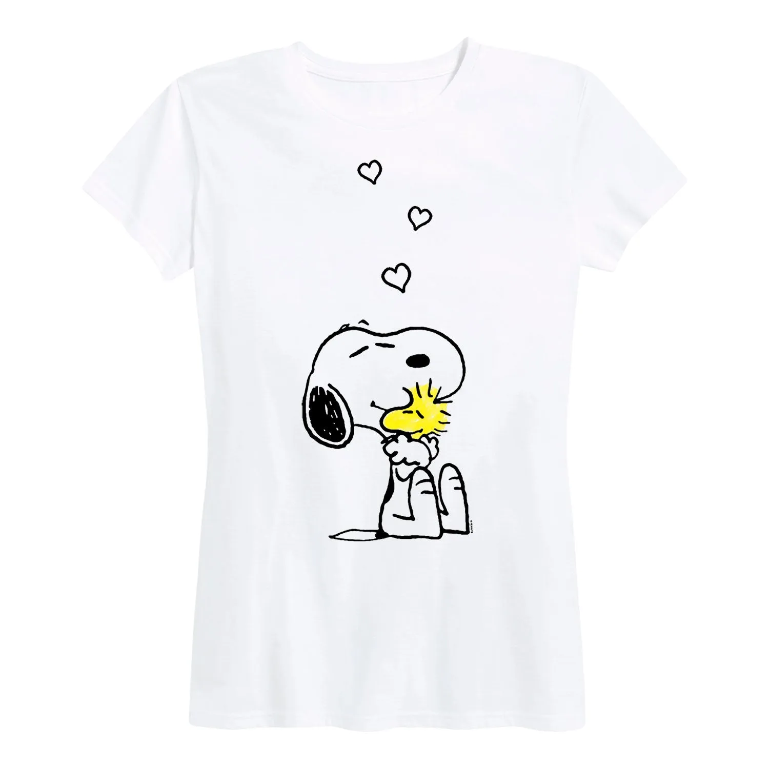 Peanuts - Faces of Snoopy - Women's Short Sleeve Graphic T-Shirt sold by Zulily product image thumbnail 2