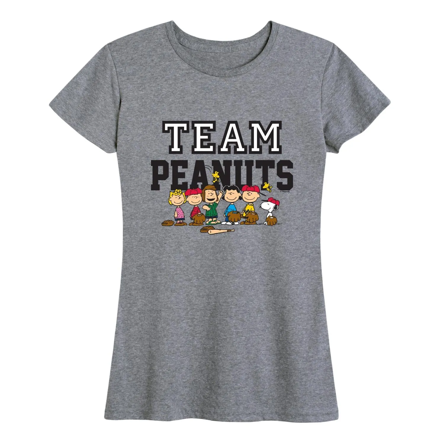Peanuts - Athletic Snoopy - Women's Short Sleeve Graphic T-Shirt sold by Zulily product image thumbnail 2